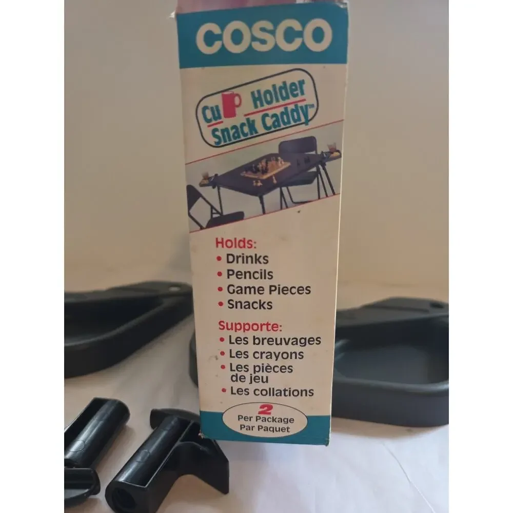 COSCO Cup Holder Snack Caddy 2 Pack Vintage